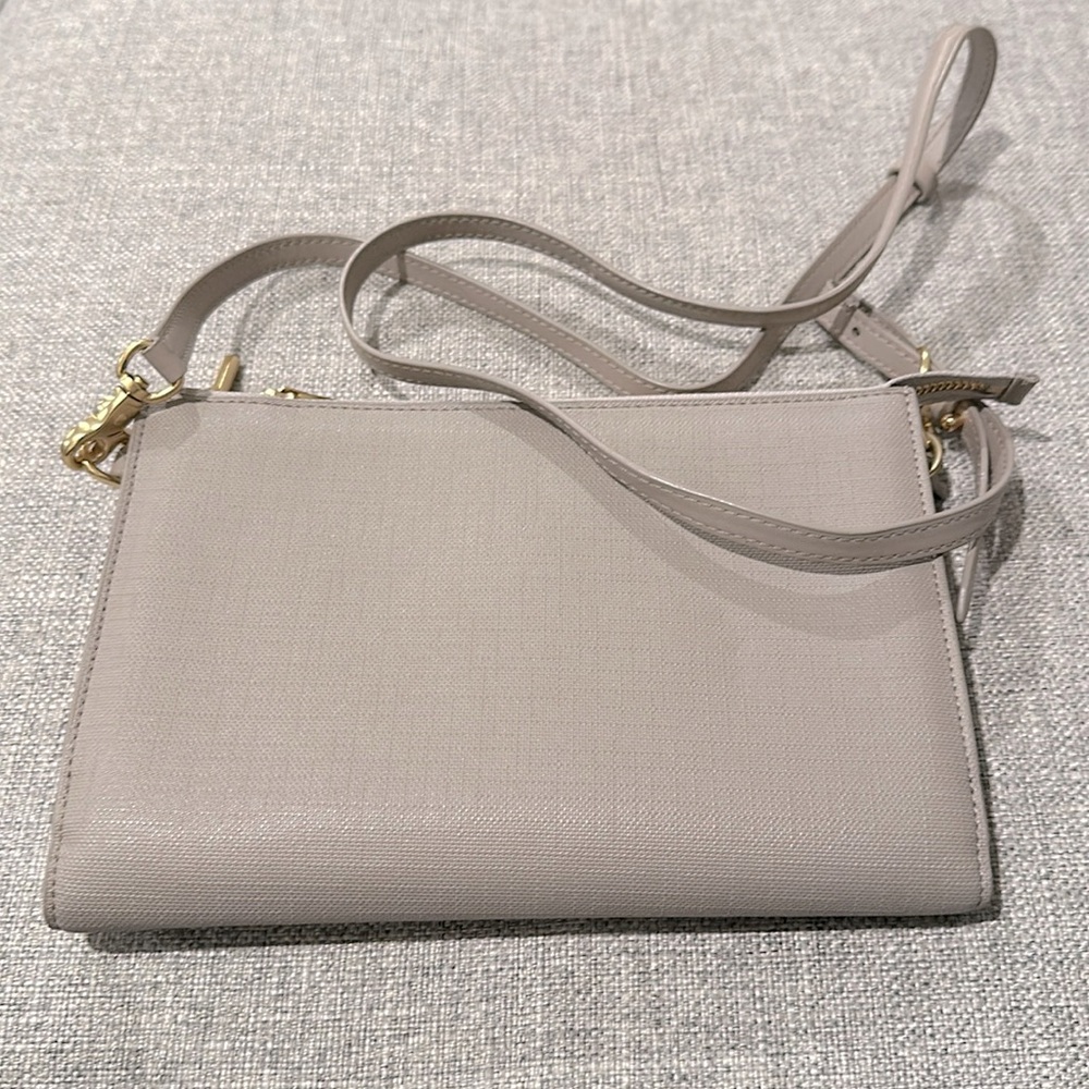 EUC Dagne Dover Essentials Clutch Wallet crossbody purse Bleecker Blush